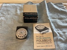 Working Polaroid Exposure Meter #625 w/ Original Box & Instructions