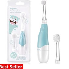 BabyHandy Spazzolino Elettrico Sonico per Neonati e Bambini 2 Stadi Età...