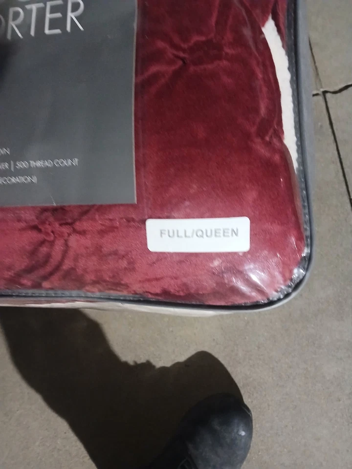 Edredón de plumón de ganso Hotel Collection tamaño completo/queen peso mediano nuevo Foto 2 de 2