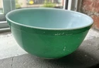Pyrex Vintage TM Reg 403 Primary Color Green Mixing Serving Bowl