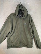 Billabong Jacket Mens Medium Green Hooded Win...