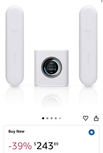 Ubiquiti AmpliFi Dual-Band Mesh Wi-Fi System - White - Afbeelding 3 van 3