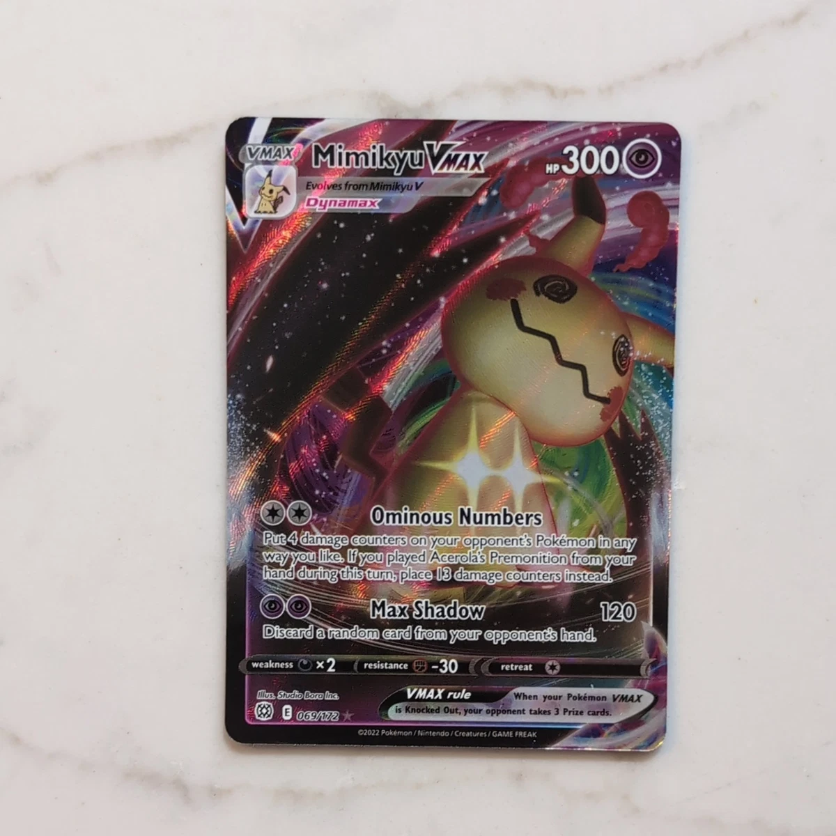 Mimikyu VMAX Pokémon TCG Cards for sale | eBay