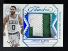 1/1 One Of One 2024-25 Flawless Jayson Tatum Platinum Premium Memorabilia Patch