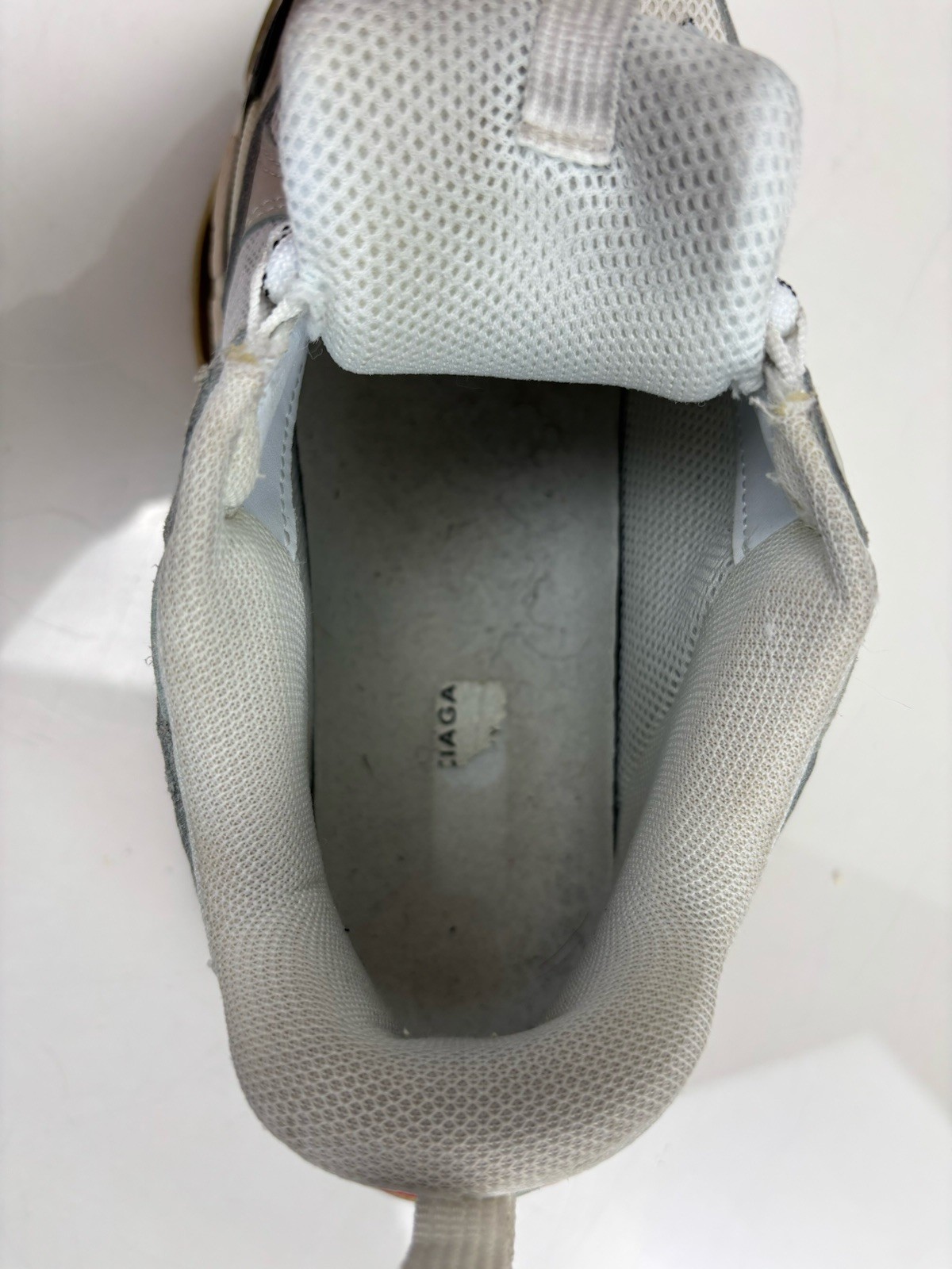 Balenciaga Triple S Sneakers EU 41 US 8 White Grey Red Authentic Designer Chunky thumbnail 24