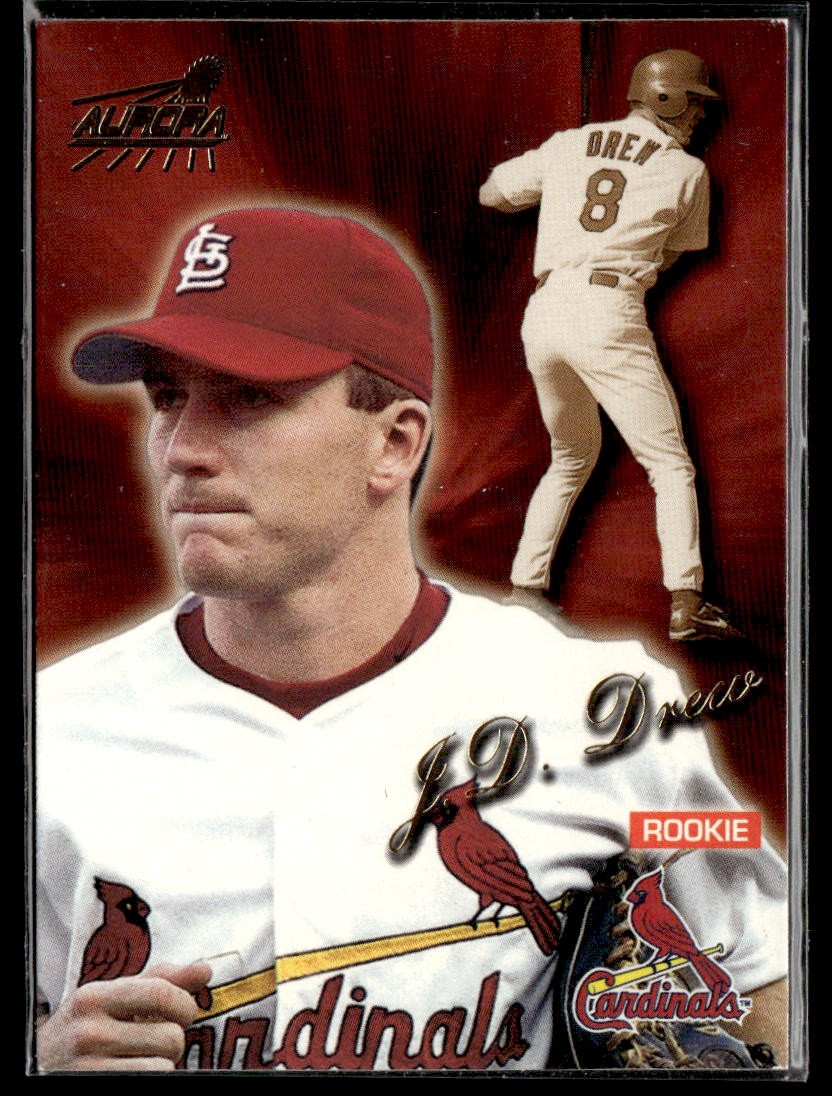 1999 Pacific Aurora #153 J.D. Drew Baseball Card 1303W