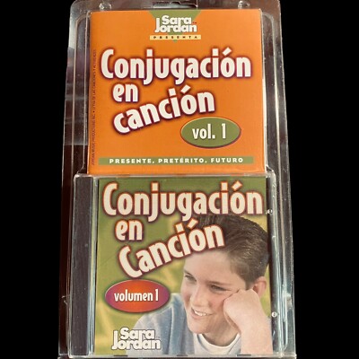 Teach Spanish Lyrics Conjugaacion En Cancion Song To Verb Forms CD & 48 Pg Book