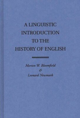A Linguistic Introduction To The History Of English