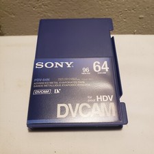 Sony Dvcam 96hdv/dv 64 Cassette Tape Nos