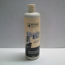 SKUNKS ETC 16 oz BOTTLE OF CONCENTRATED FORMULA REMOVES ODORS FROM PETS, CARPET,