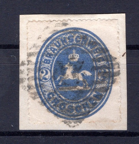 Braunschweig No Stpl 27 Su 19 Splendido Su Timbrato Luxury Letter Piece 160+