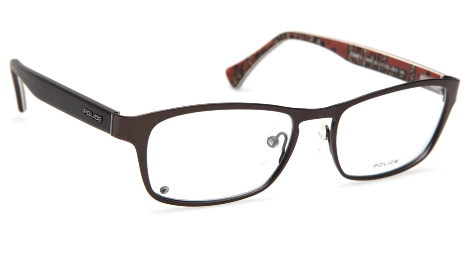 NUEVO POLICE V8857 STARRY 3 0SLS GAFAS MARRONES CON ESTUCHE 53-17-140 Italia Foto 4 de 4