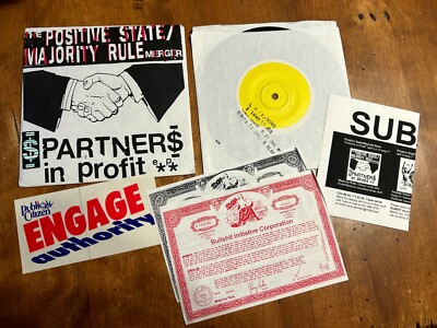 *1997 NOS Majority Rule / Positive State   Partners In Profit Hardcore, Punk NM!