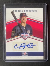 2018 Panini USA Stars & Stripes Charles Burroughs Autograph #160/185!!!
