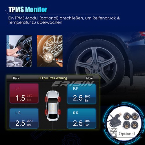 9"Android 13 Autoradio GPS DAB+CarPlay Mercedes W169 W245 Sprinter Viano Crafter - Bild 17 von 24
