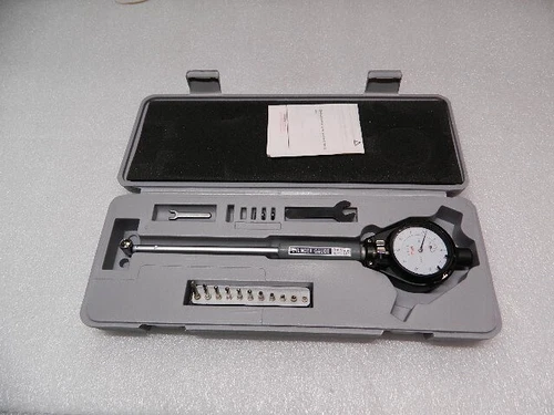 SPI Dial Bore Gage: 0.7 to 1.5" Dia, 6" Probe Depth 10 Anvil, 0.000300" Accurac