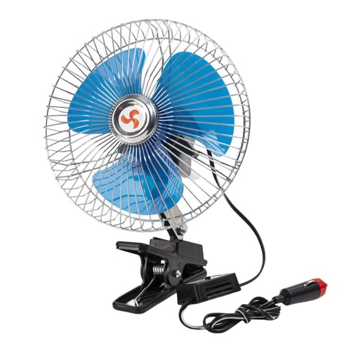 For Wideangle Air Supply 12v Car Fan Shaking Head Fan Strong Wind Wind