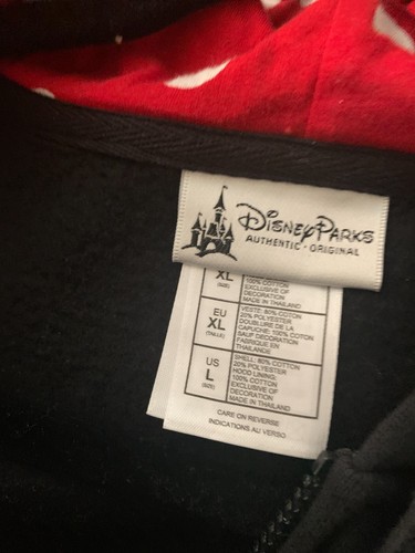 Chaqueta con Capucha Cremallera Completa Mangas Largas Niña Minnie Mouse Parques Disney Talla XL - Imagen 5 de 5