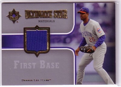 2007 Ultimate Collection Ultimate Star Materials #DL Derrek Lee JERSEY
