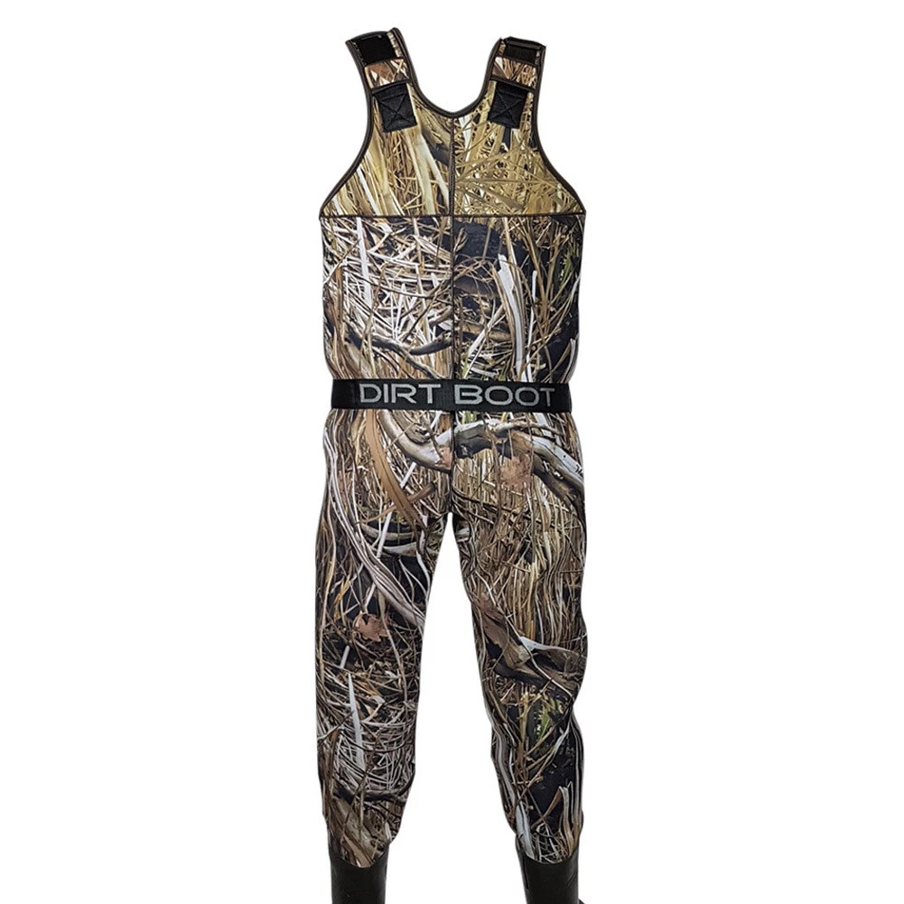 Vadeadores de pecho de neopreno camuflaje Dirt Boot Mallard Marsh 100 % impermeable