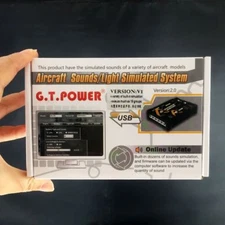 GT Power Aircraft Simulated Sounds Light System V2 For RC Airplane