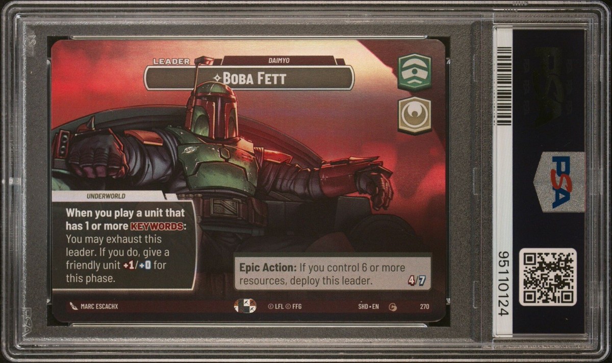 海外限定 スターウォーズ100周年記念 ボバ・フェット PSA10 海外限定 スターウォーズ100周年記念 ボバ・フェット PSA10 海外