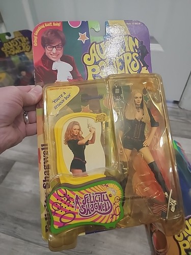 Set Of 6 NIB Austin Powers Action Figures Vintage 90s Mini Me Fat Bastard 98/99 - Picture 11 of 16
