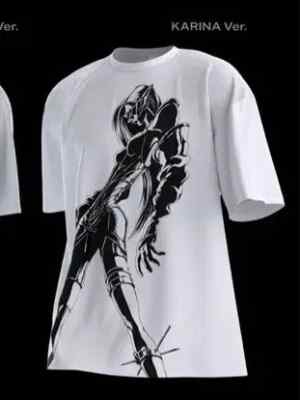 aespa WHIPLASH LIMITED karina T-SHIRT WHIPLASH | eBay