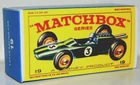 Matchbox Lesney No 19  LOTUS MK 33 RACING CAR style E empty Repro Box **