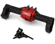 Treal Hobby Redcat Ascent-18 7075 Aluminum Rear Axle Housing (Black)