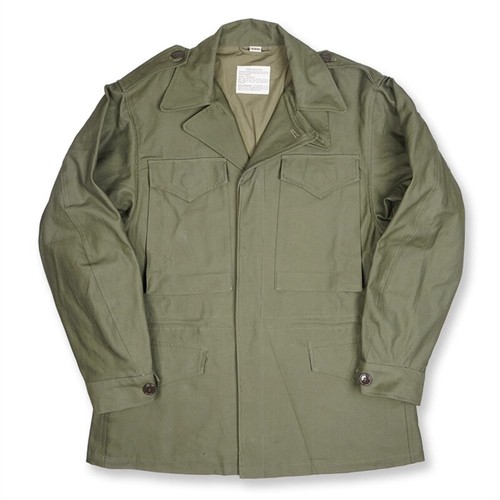 Replica WW2 US Military M43 Field Jacket WWII U.S. ARMY M1943 Men Tactical Coat - Picture 13 of 13