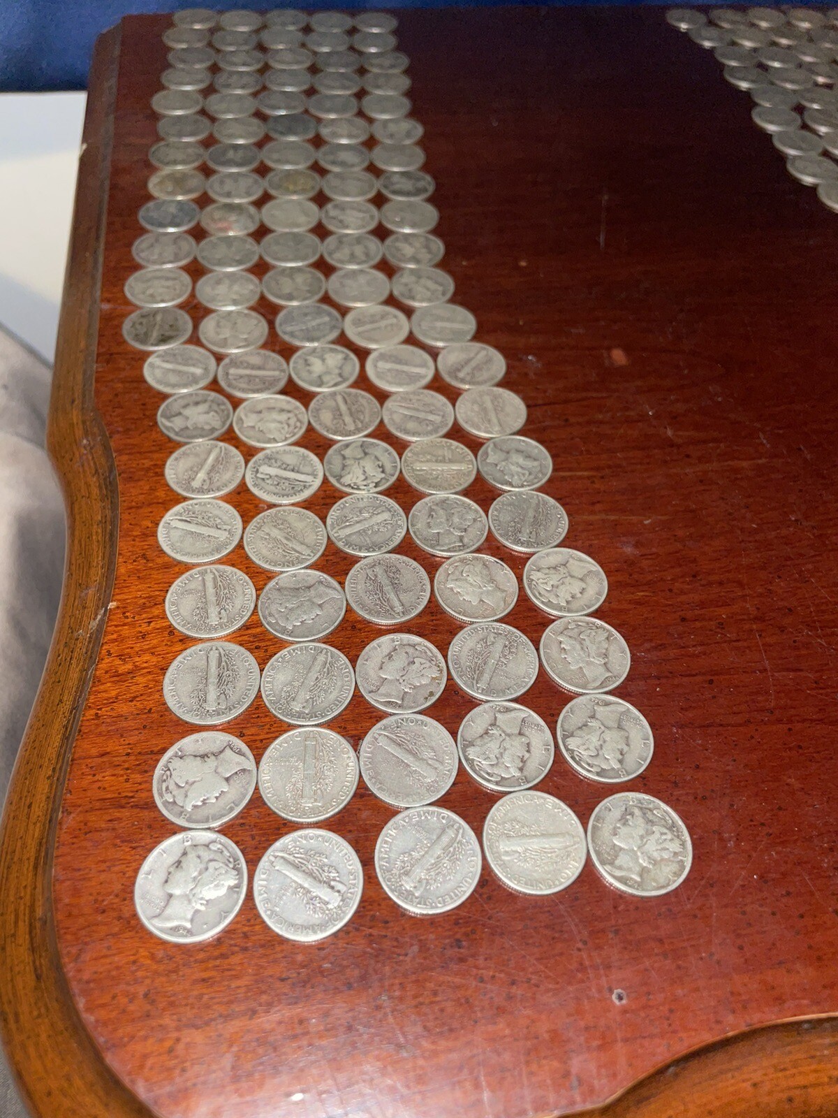 Lot of 200 Mercury Silver Dimes (4 Rolls) eBay