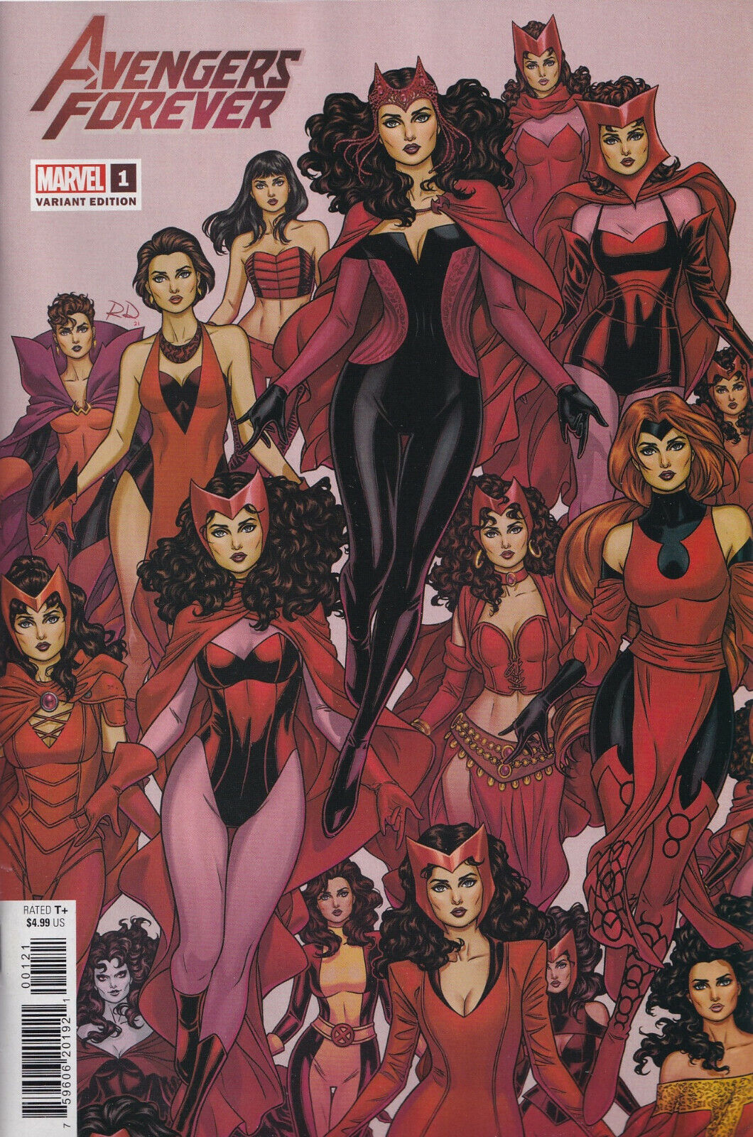 MAR230605 - AVENGERS #1 CHEW SCARLET WITCH VAR - Previews World