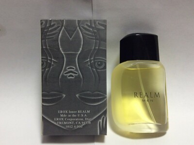 REALM By Erox For Men 1.7 OZ/ 50 ML Eau De Parfum ORIGINAL VINTAGE