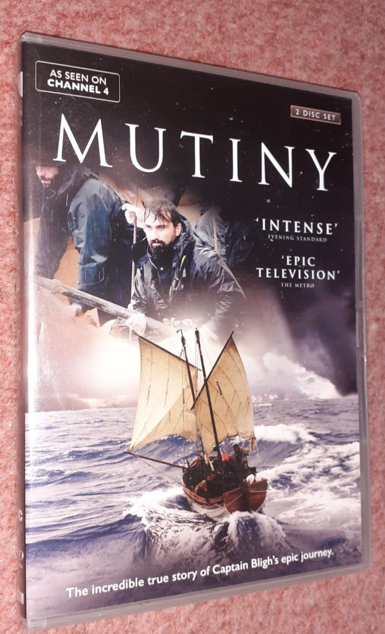 Mutiny DVD (2 Disc Set Region 2 UK) Anthony Middleton, Captain Bligh Epic Journe