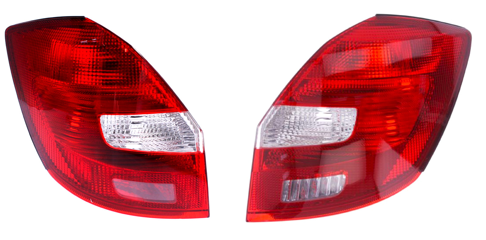 Lampe feu arrière Skoda Fabia 5J phares arrière de rechange gauche droite bicolore