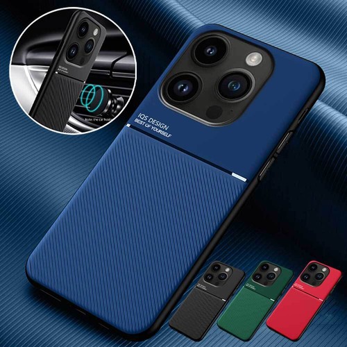 Luxury Slim Magnetic Phone Case For iPhone 16E 16 15 14 13 12 11 Pro Max XR XS - 第 1/15 張圖片