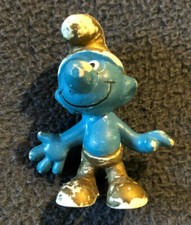 Schleich Peyo W.Germany Gold Schlumpf 20005 Smurf selten (163)