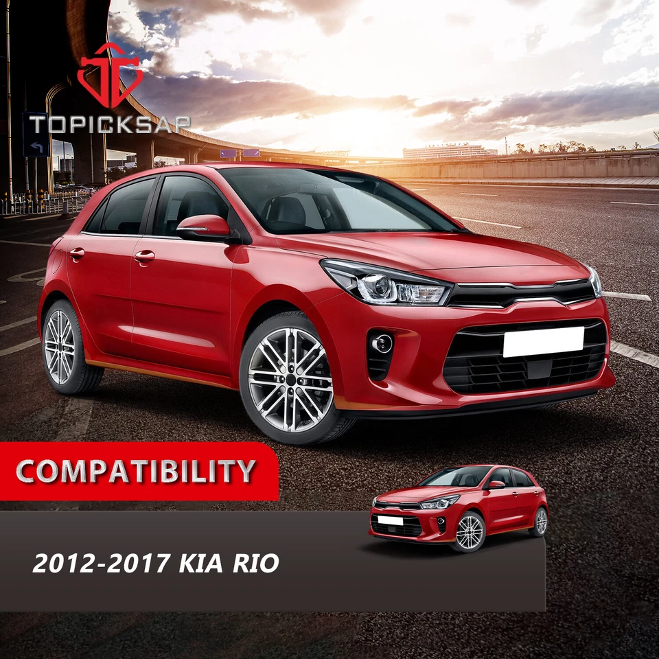 Brazos de control inferiores delanteros con rótulas juego de 8 piezas para Kia Rio 2012-2017 Foto 2 de 4