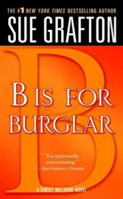 #ad B is for Burglar Kinsey Millhone Alphabet Mysteries No. 2 GOOD $3.88