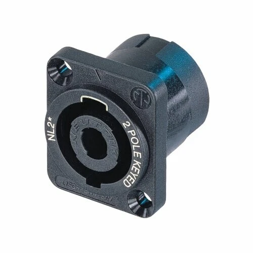 Neutrik NL2MP Speakon maschio da pannello 2 poli - stock da 95 pz - Foto 1 di 2