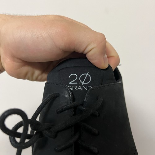 Cole Haan Men's 2.0 Zero Grand Laser Wingtip Oxford Size 11M Black C23807 - Picture 3 of 14