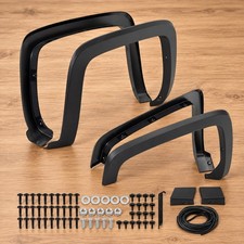 Black Frontrear Fender Flares For 2014-2019 Chevrolet Silverado 1500 2500 3500 Black Frontrear Fender Flares For 2014-2019 Chevrolet Silverado 1500 2500 3500