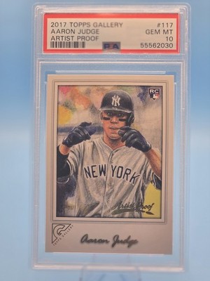 Aaron Judge Rookie 2017 Topps Gallery Artist Proof SP #117 (RC 