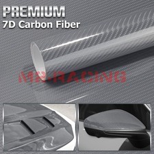7d Premium High Gloss Carbon Fiber Car Vinyl Wrap Air Release Decal Sheet Film