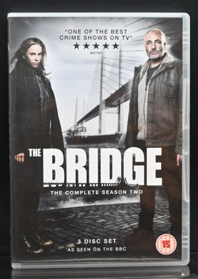 The Bridge Season 2 DVD Region 2 PAL Nordic Noir Swedish Crime Drama
