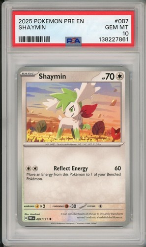 Shaymin graded PSA 10 for sale on eBay