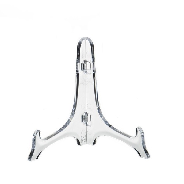 6 StüCk TellerstäNder / Tellerhalter / Telleraufsteller 125Mm Hoch, Transparent-image