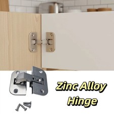 Zinc Alloy Standard Size Stainless Steel Door Hinges Corner Cabinet Hinges