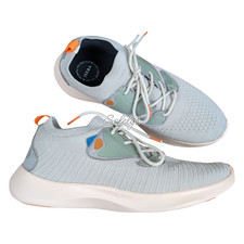 Zapatilla deportiva Vessi Everyday Move para mujer 10 cámper verde impermeable tejida Dyma-Tex